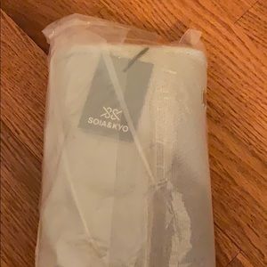 Grey Scarf with Fringe